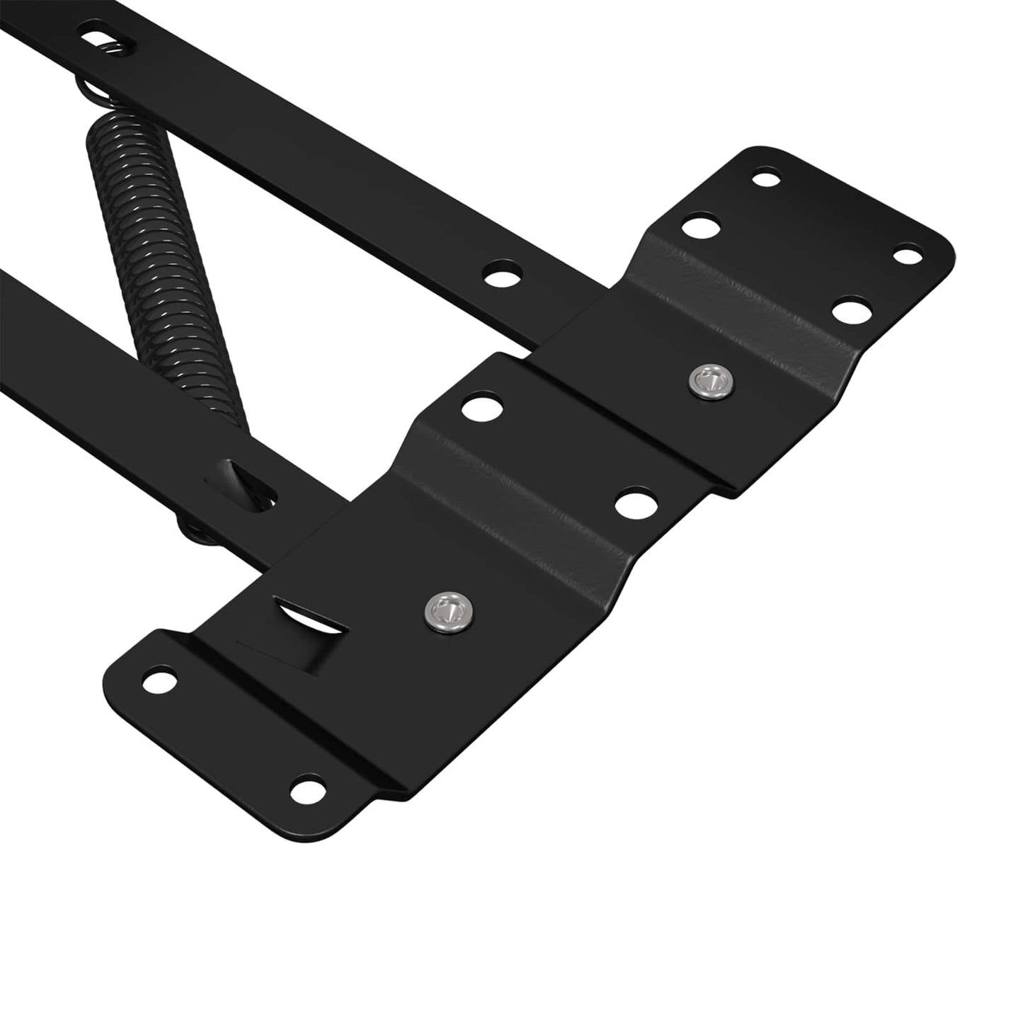 Sengehejs mekanisme 2 pcs Sort 340 x 95 x 40 mm Jern