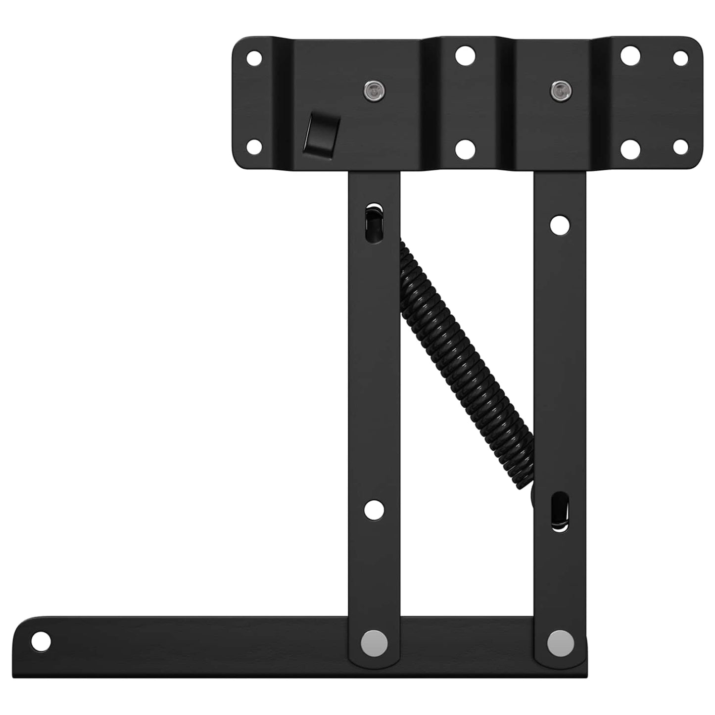 Sengehejs mekanisme 2 pcs Sort 340 x 95 x 40 mm Jern