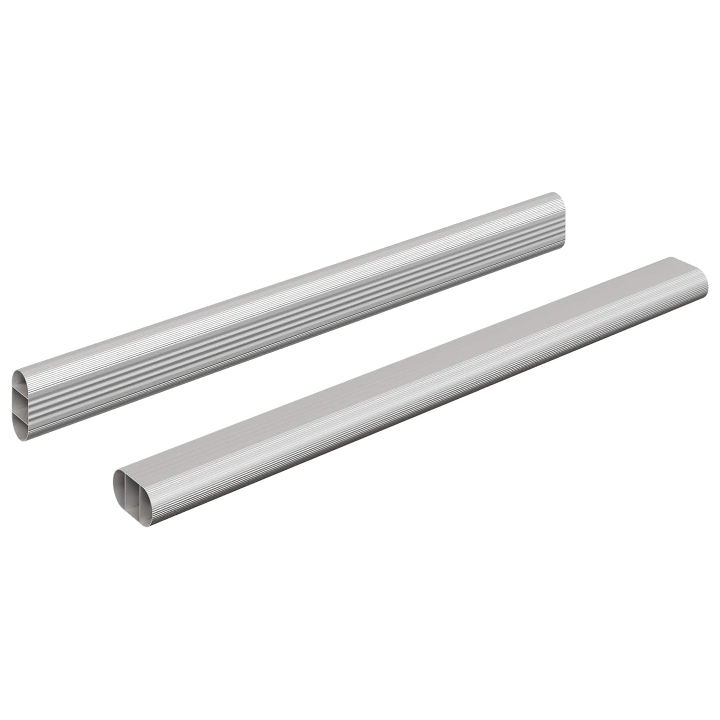 Skab Stang 2 pcs Sølv 316 x 15 x 29 mm Aluminiumlegering