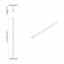 Skab Stang 2 pcs Sølv 371,5 x 15 x 29 mm Aluminiumlegering