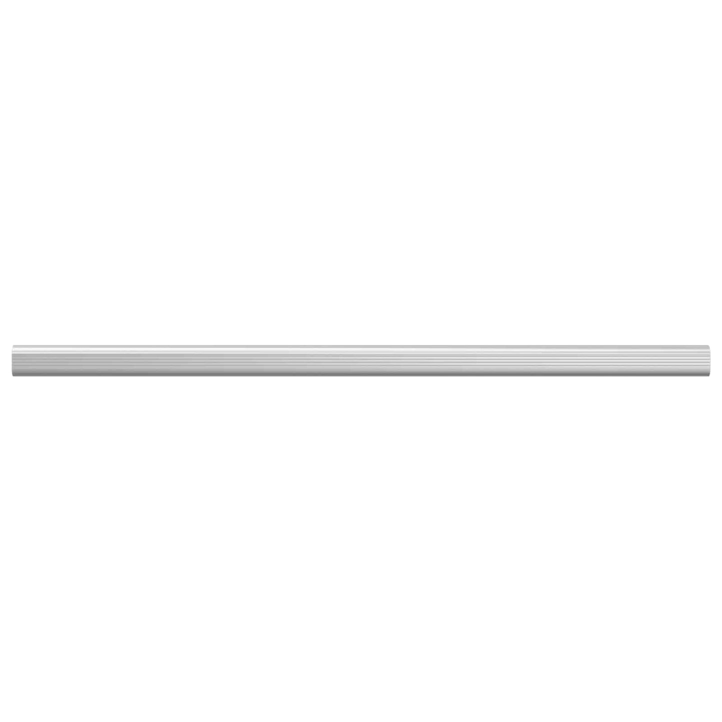 Skab Stang 12 pcs Sølv 664 x 15 x 29 mm Aluminiumlegering