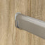 Skab Stang 12 pcs Sølv 864 x 15 x 29 mm Aluminiumlegering