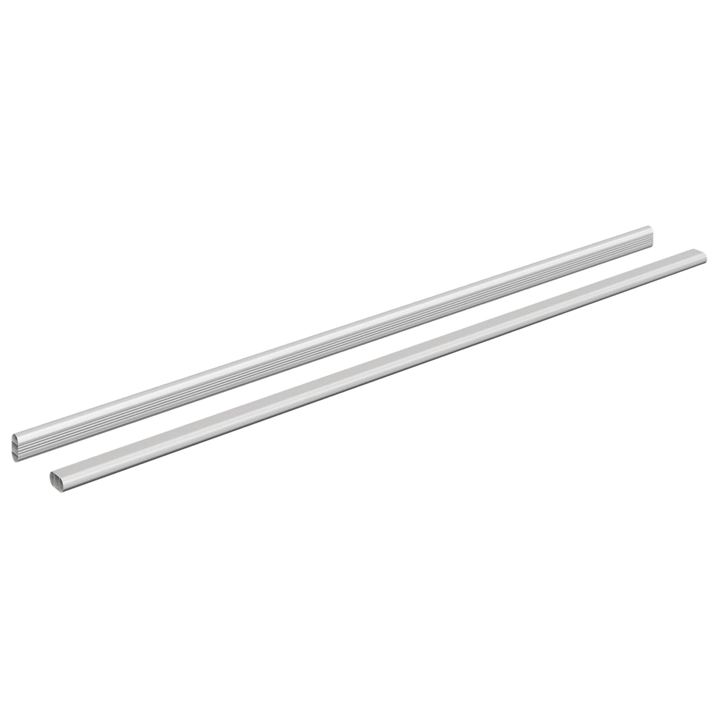Skab Stang 2 pcs Sølv 964 x 15 x 29 mm Aluminiumlegering