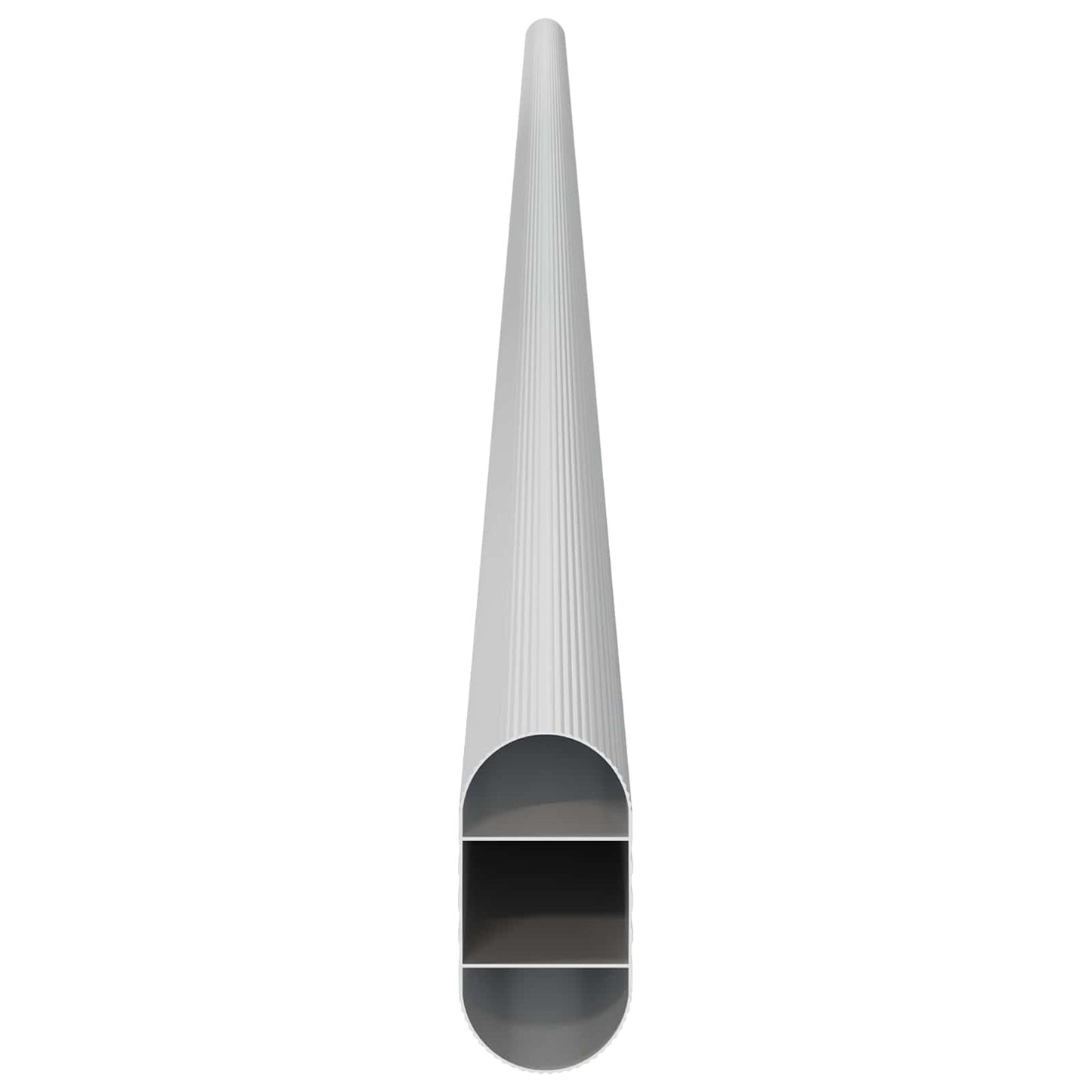 Skab Stang 2 pcs Sølv 964 x 15 x 29 mm Aluminiumlegering
