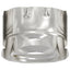 Krog til skabstang 12 pcs Hvid Zink 40 x 18 x 10 mm Jern