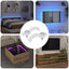 LED Strip Clips 23,8 mm 2 pcs Transparent Plastik og Jern