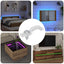 LED Strip Clips 23,8 mm 12 pcs Transparent Plastik og Jern