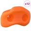 Klatgreb 12 pcs Orange 100 x 67 x 43 mm PP