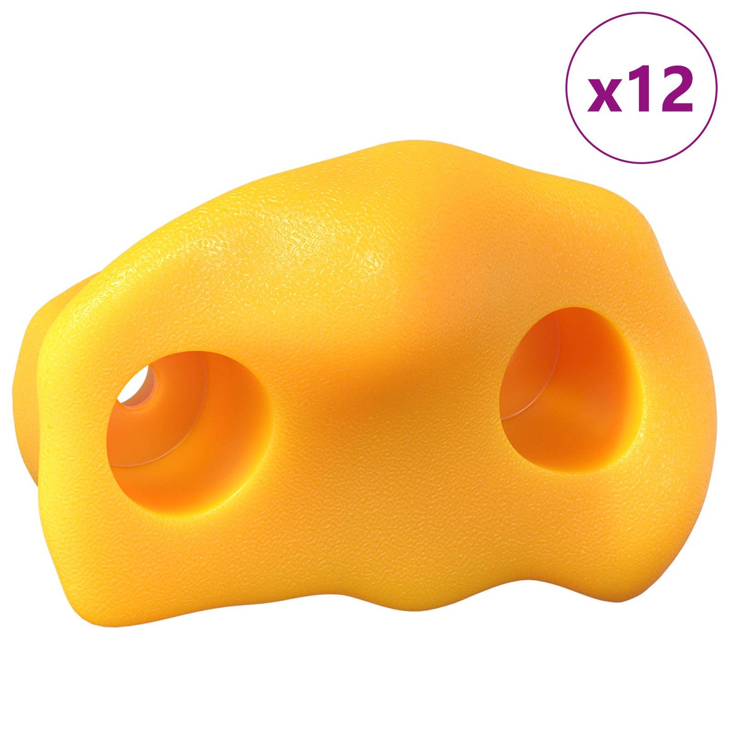 Klatgreb 12 pcs Gul 100 x 67 x 43 mm PP