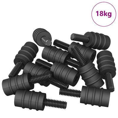 Afstandsskrue 4865 pcs Sort M4 Gummi og stål