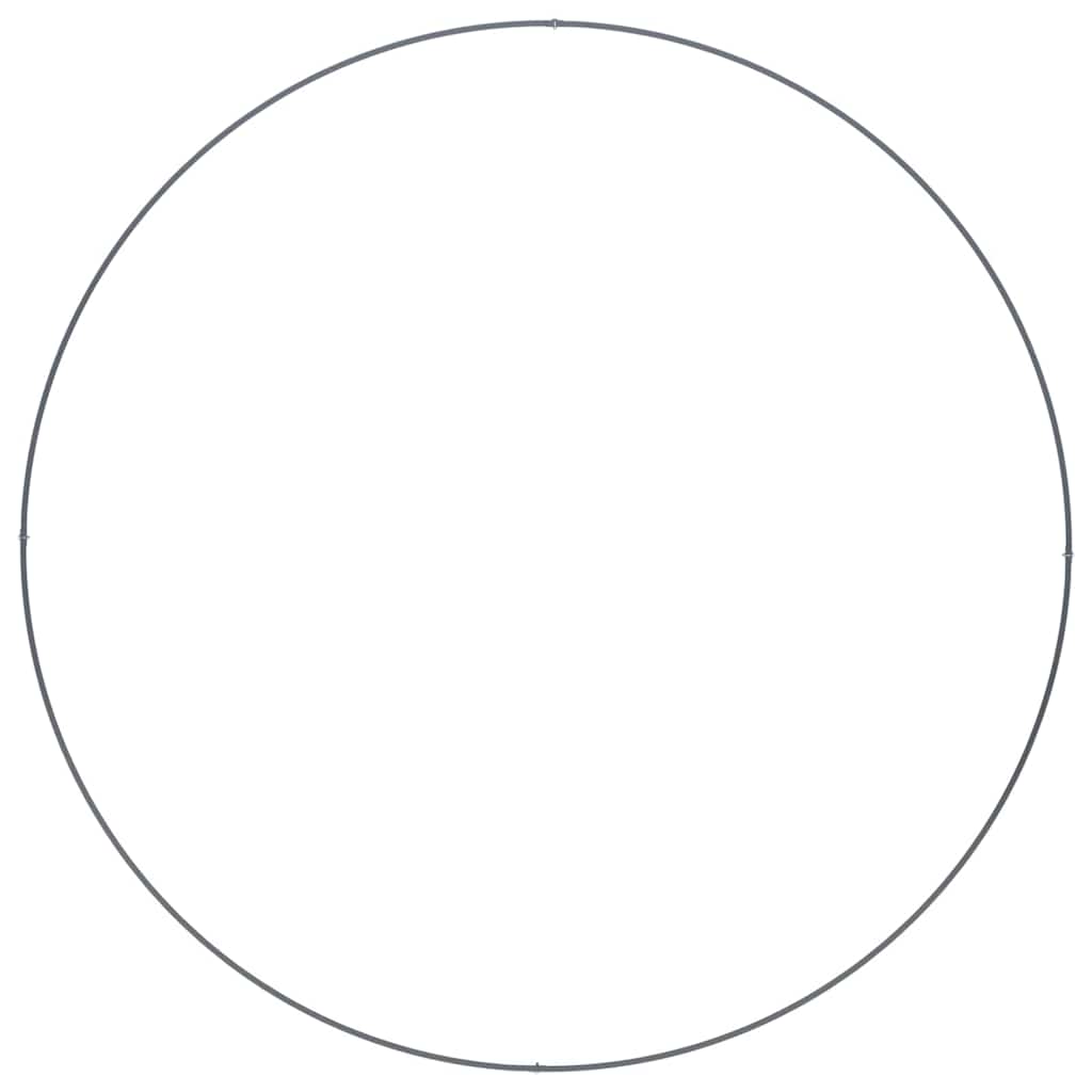 Plante ring Antracit 120 x 120 x 20 cm Koldvalset stål