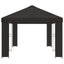 Have Gazebo 6 x 3 m Antracit Polyester og Stål 190