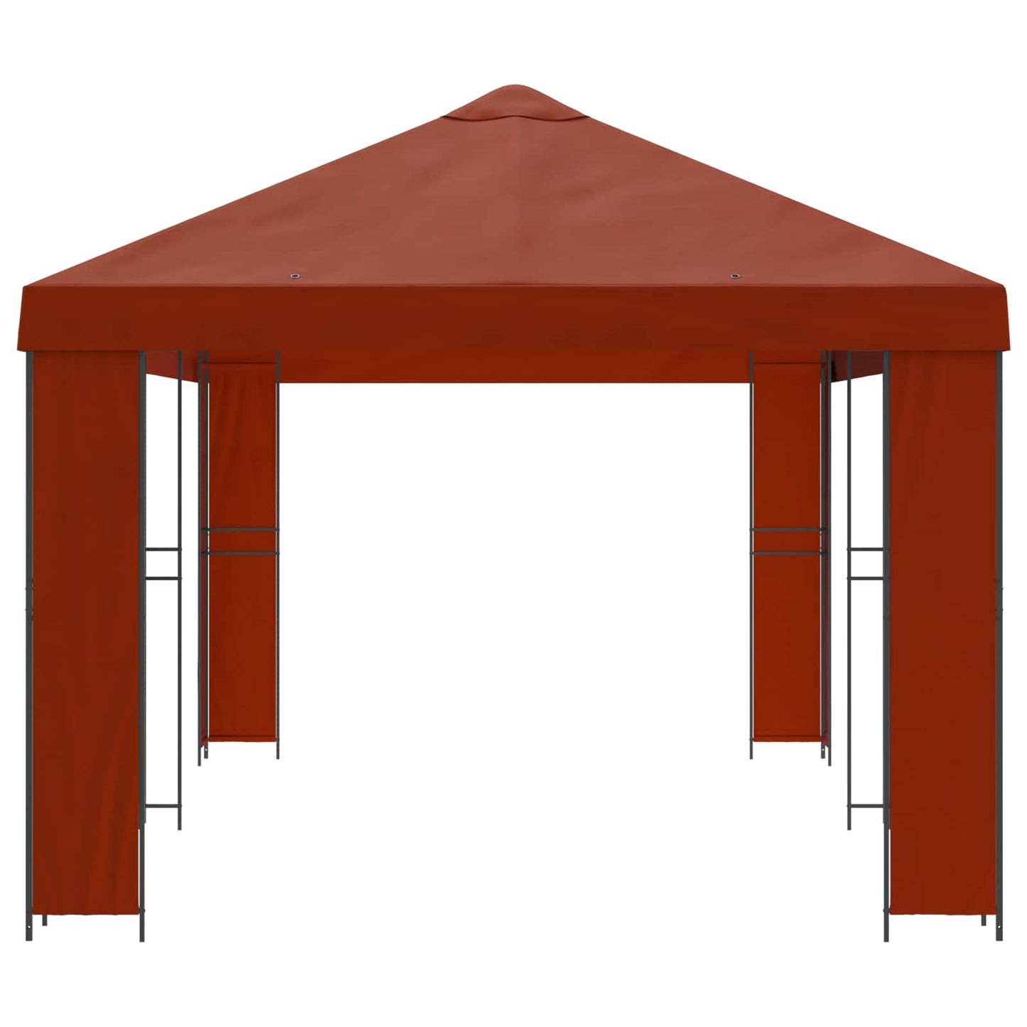 Have Gazebo 6 x 3 m Terrakotta Polyester og Stål 190
