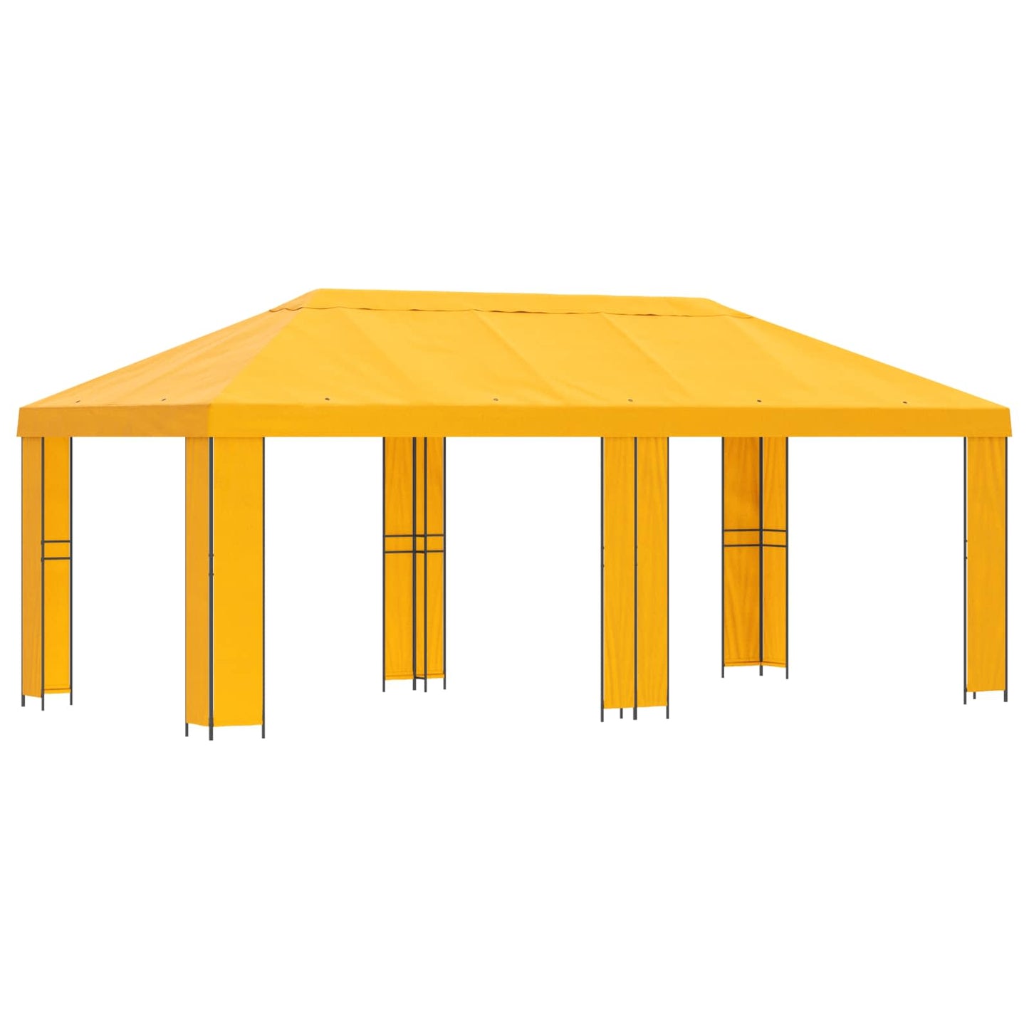 Have Gazebo 6 x 3 m Gul Polyester og Stål 190