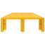 Have Gazebo 6 x 3 m Gul Polyester og Stål 190
