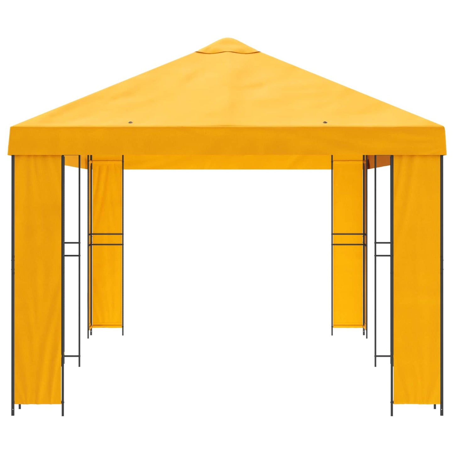 Have Gazebo 6 x 3 m Gul Polyester og Stål 190