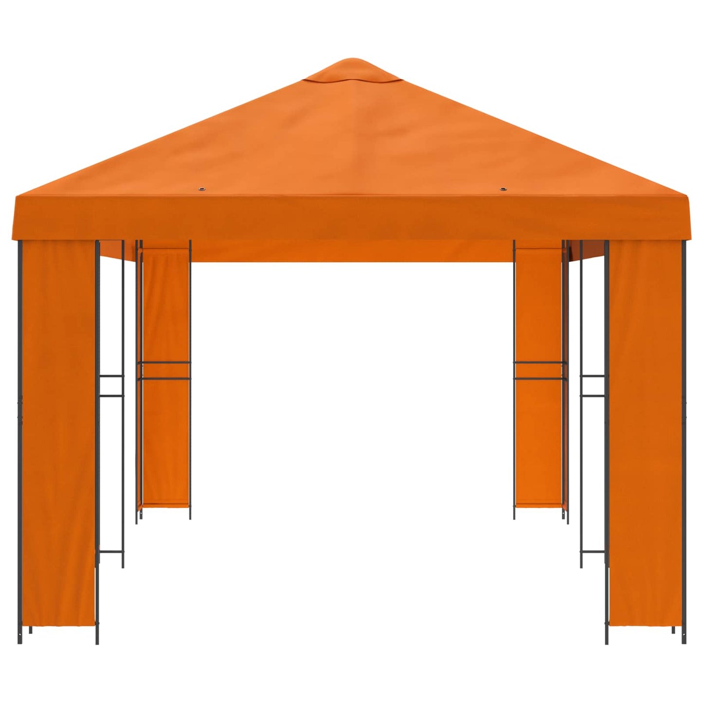 Have Gazebo 6 x 3 m Orange Polyester og Stål 190