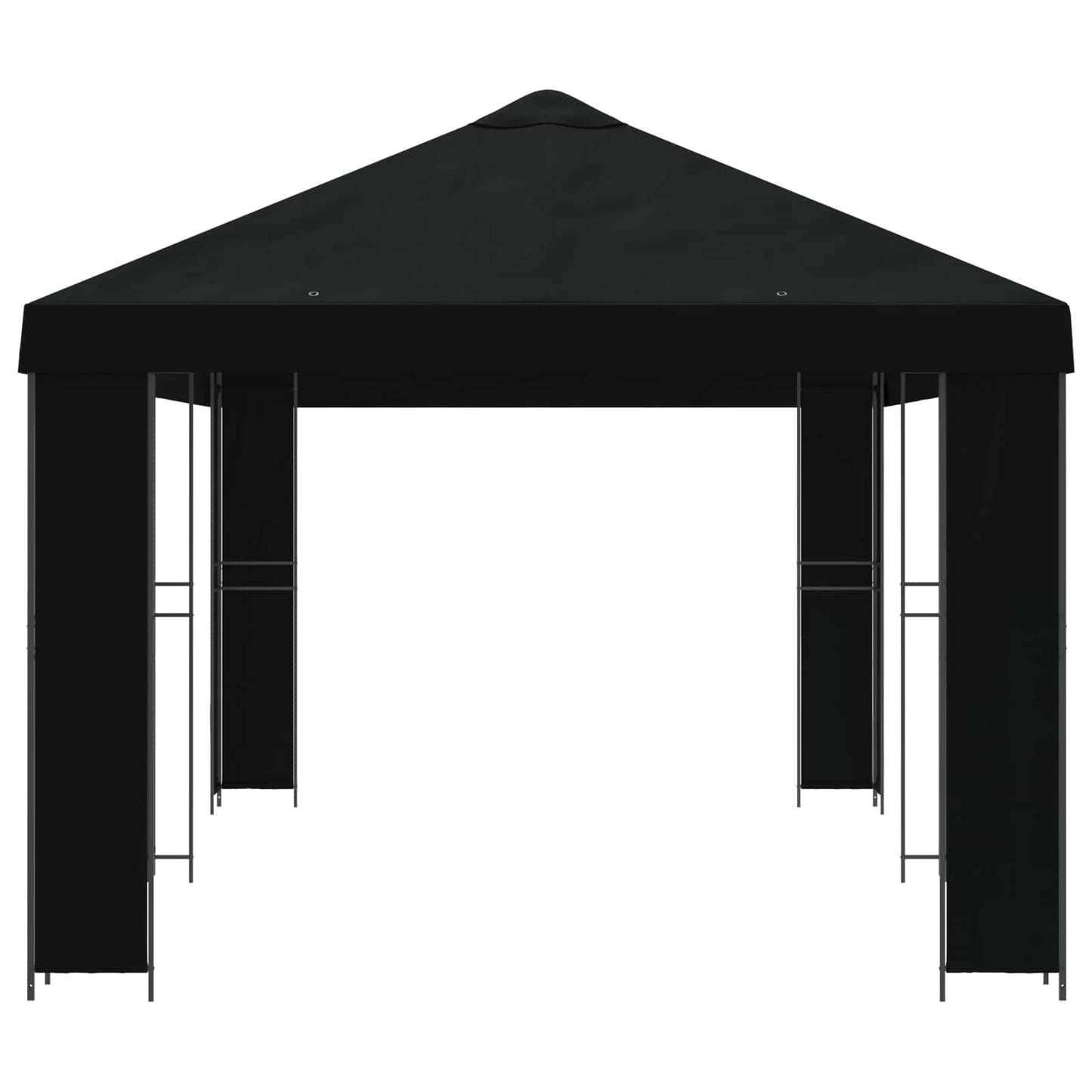 Have Gazebo 6 x 3 m Sort Polyester og Stål 190