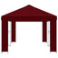 Have Gazebo 6 x 3 m Bordeaux Polyester og Stål 190