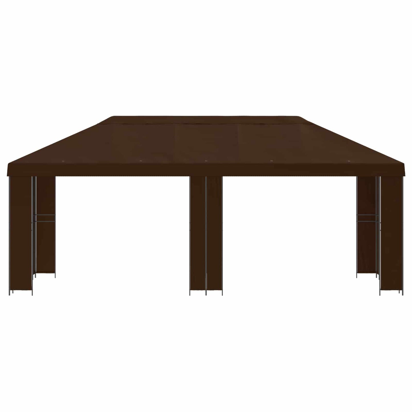 Have Gazebo 6 x 3 m Brun Polyester og Stål 190