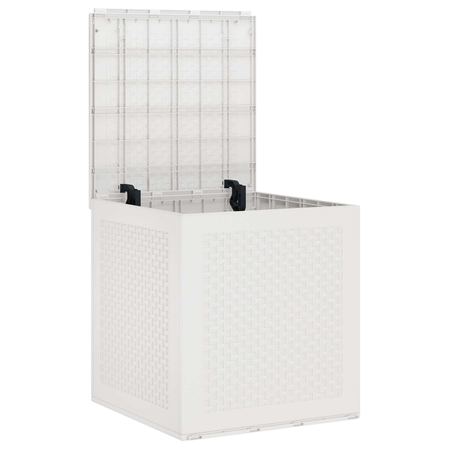 Opbevaringskasse Hvid 55 x 53 x 57 cm Polypropylen
