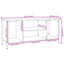 TV-skab Gammelt træ 102 x 35 x 45 cm Konstrueret træ