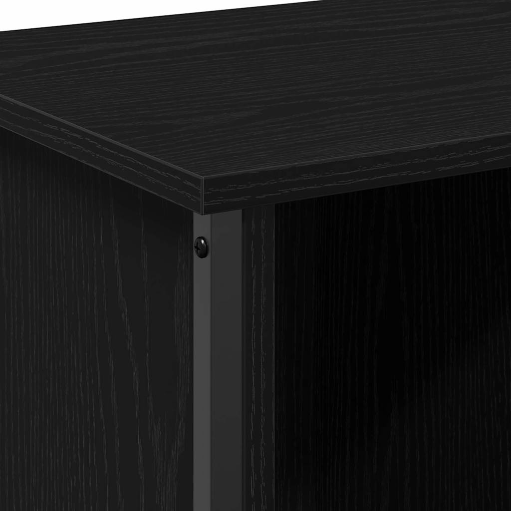 TV-skab Sort eg 102 x 35 x 45 cm Konstrueret træ