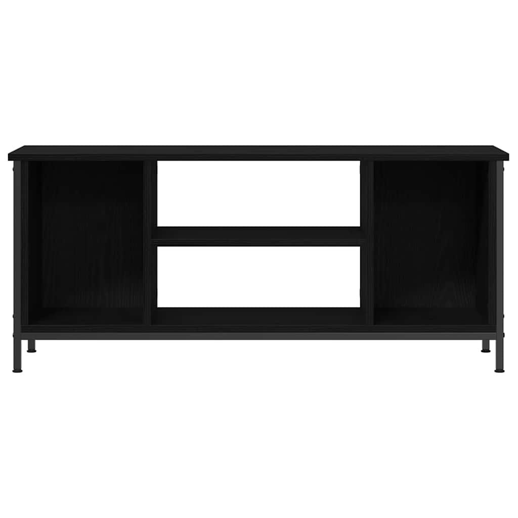 TV-skab Sort eg 102 x 35 x 45 cm Konstrueret træ