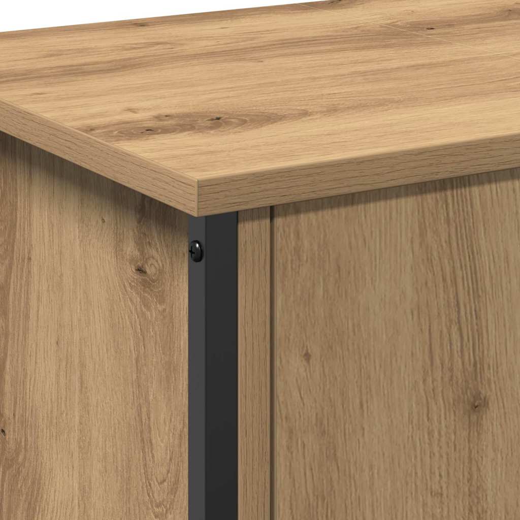 TV-skab Artisan Egetræ 100 x 35 x 45 cm Konstrueret træ