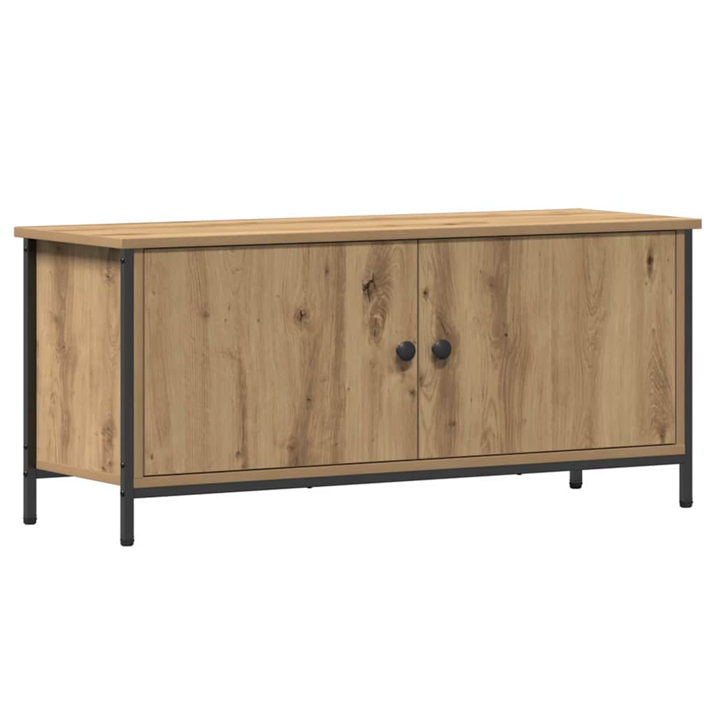TV-skab Artisan Egetræ 100 x 35 x 45 cm Konstrueret træ