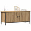 TV-skab Artisan Egetræ 100 x 35 x 45 cm Konstrueret træ