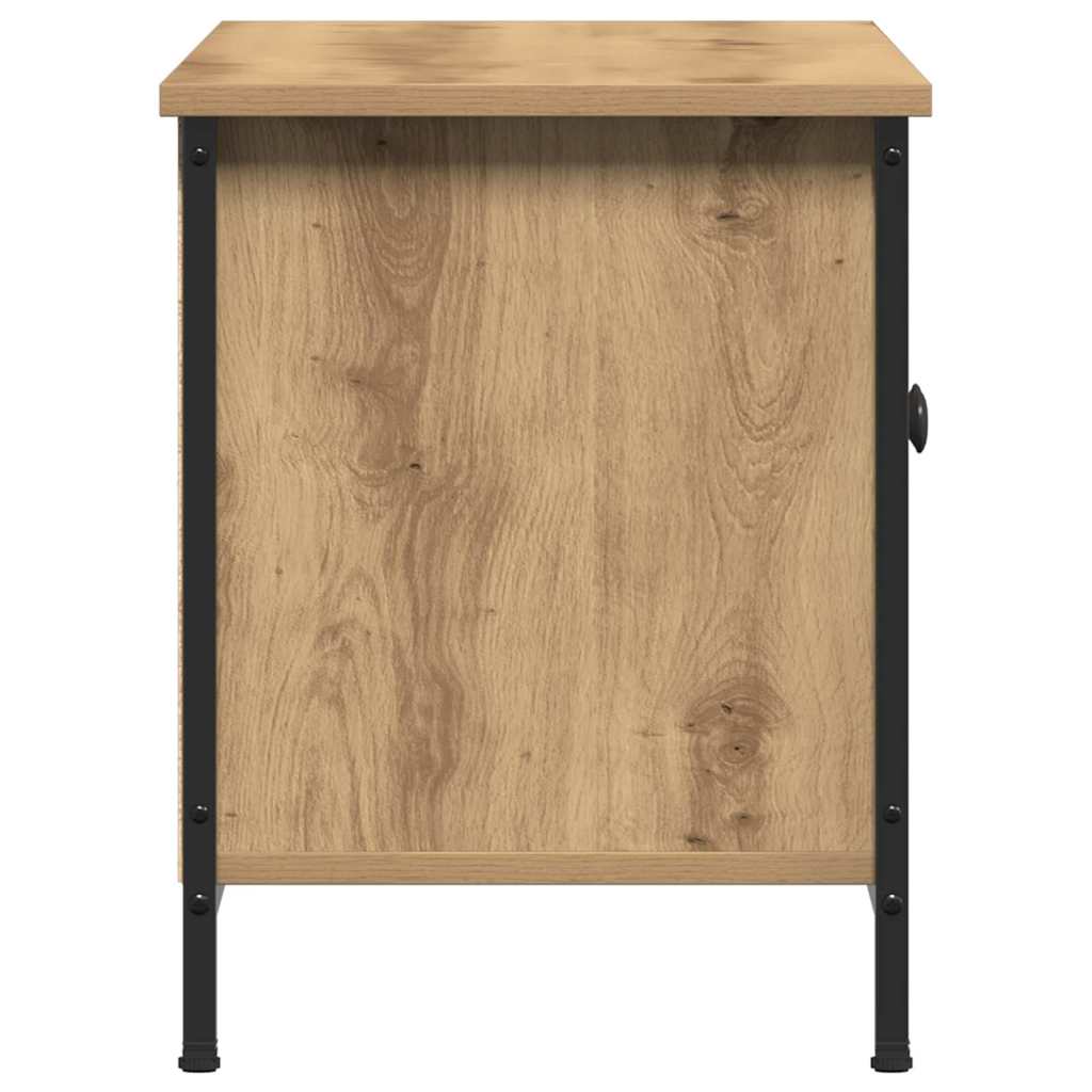 TV-skab Artisan Egetræ 100 x 35 x 45 cm Konstrueret træ