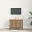 TV-skab Artisan Egetræ 60 x 35 x 45 cm Konstrueret træ