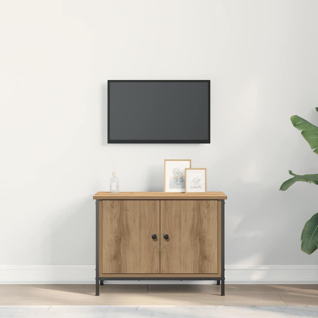 TV-skab Artisan Egetræ 60 x 35 x 45 cm Konstrueret træ