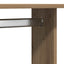 Garderobe med hjul artisan eg 102 x 38 x 110 cm Konstrueret træ