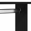 Garderobe med hylde Sort eg 102 x 38 x 110 cm Konstrueret træ