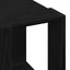 Sofabord Sort eg 32 x 32 x 30 cm Konstrueret træ