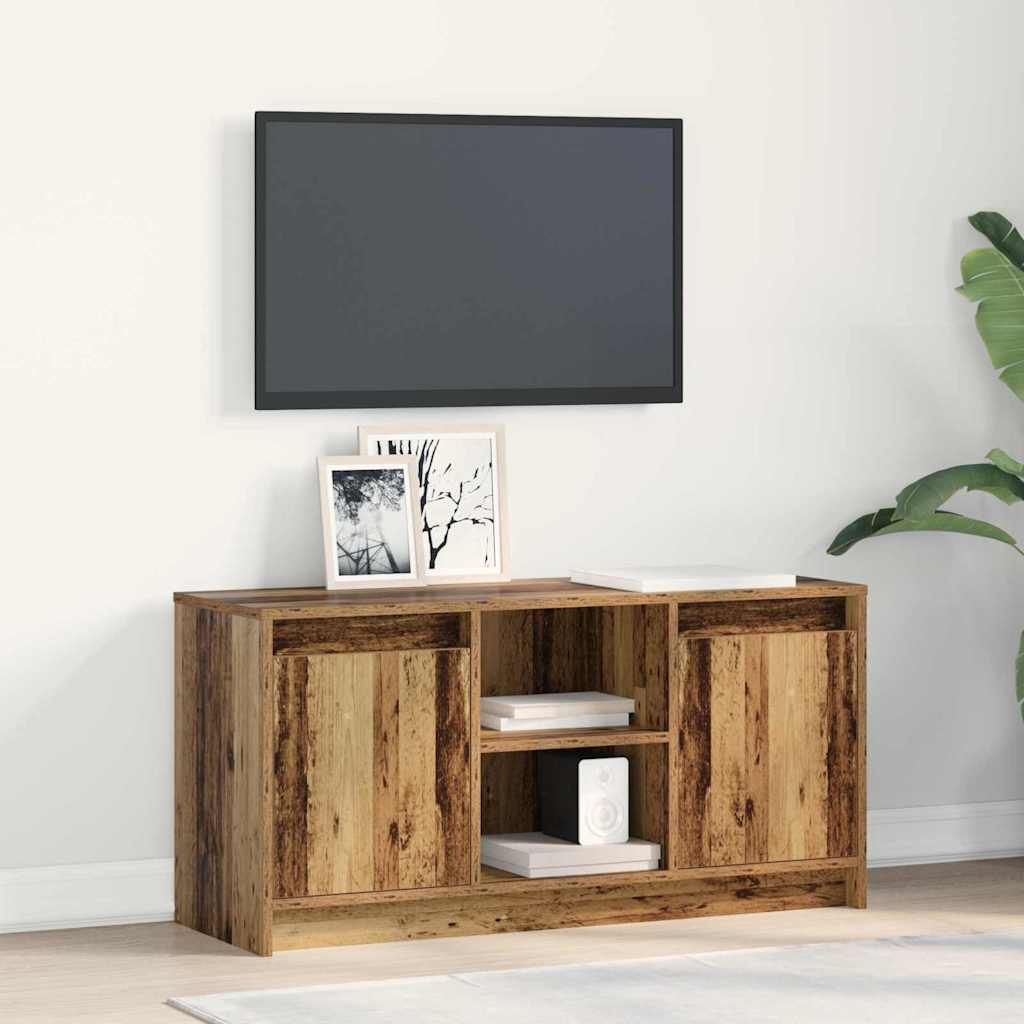 TV Enheder Brun 100 x 34 x 50 cm Konstrueret træ