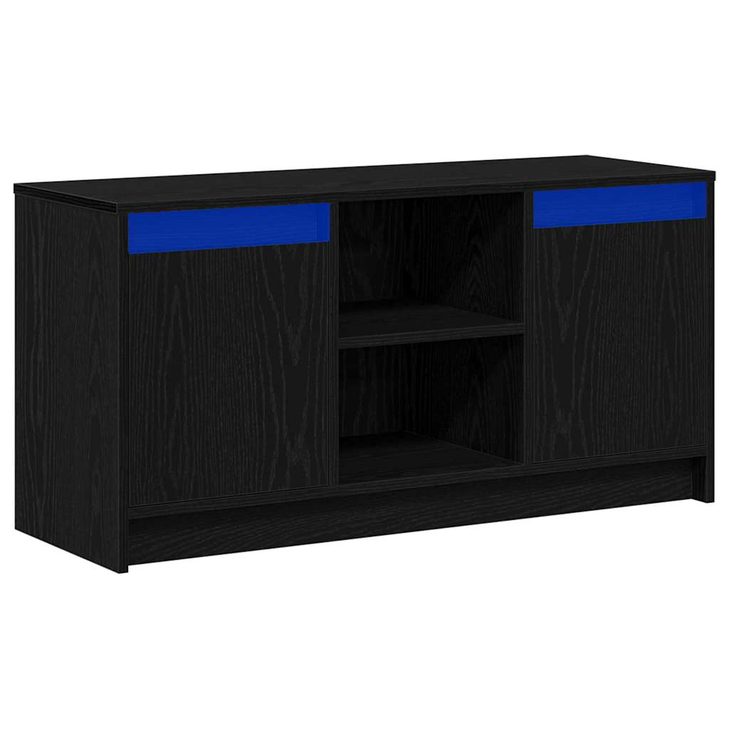 TV Enheder Sort 100 x 34 x 50 cm Konstrueret træ
