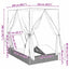 Dobbelt solstol Turkis 205 x 129 x 200 cm polyrattan