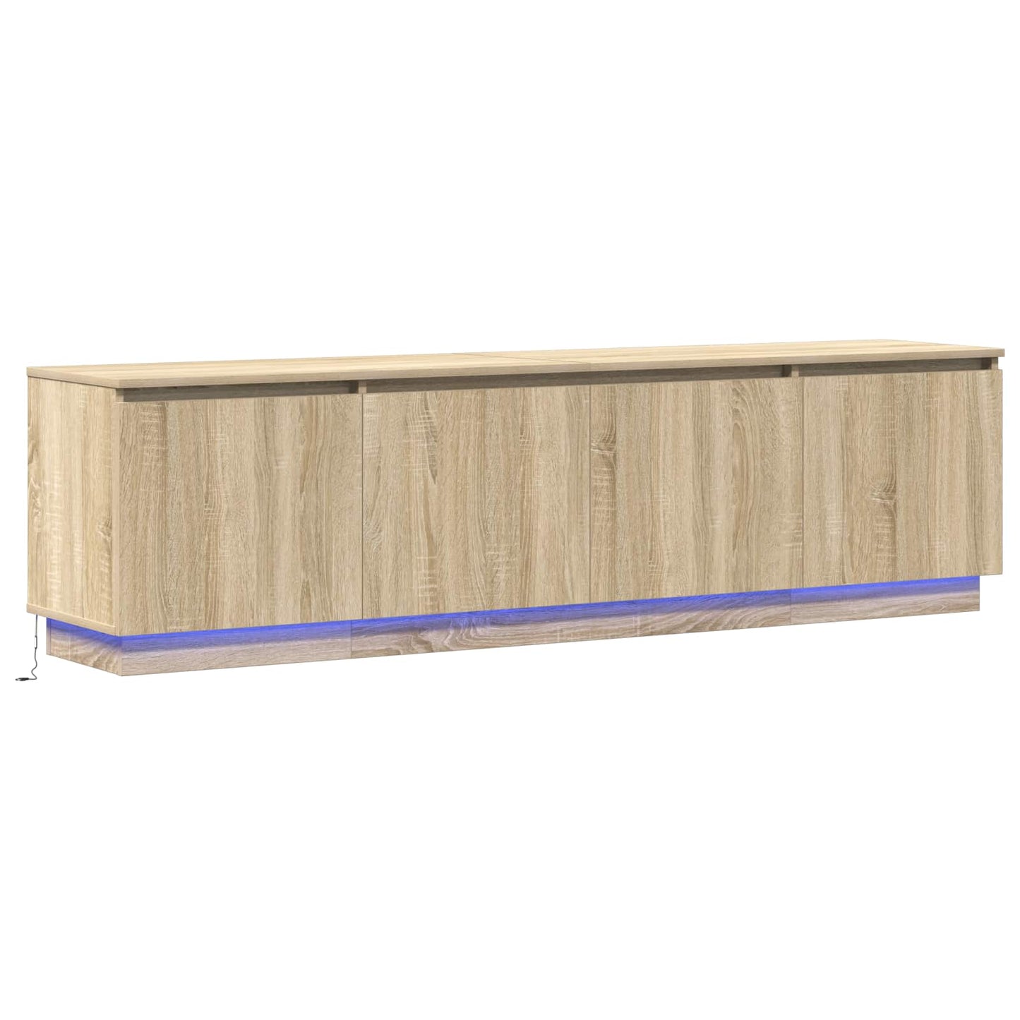 TV-skab Sonoma eg 180 x 38 x 49 cm Konstrueret træ