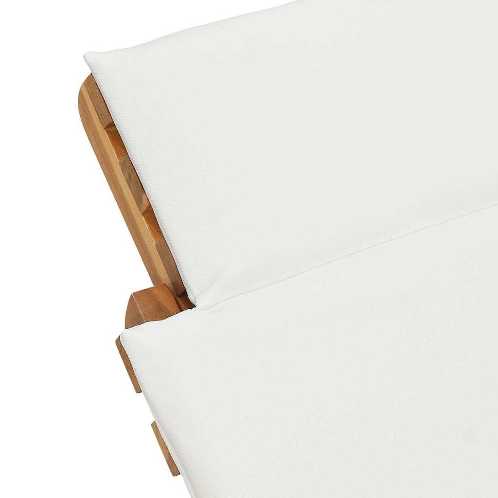 Havemøbel Solseng Brun 198 x 55 x 58,5 cm Massiv Teaktræ