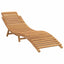 Havemøbel Solseng Brun 198 x 55 x 58,5 cm Massiv Teaktræ