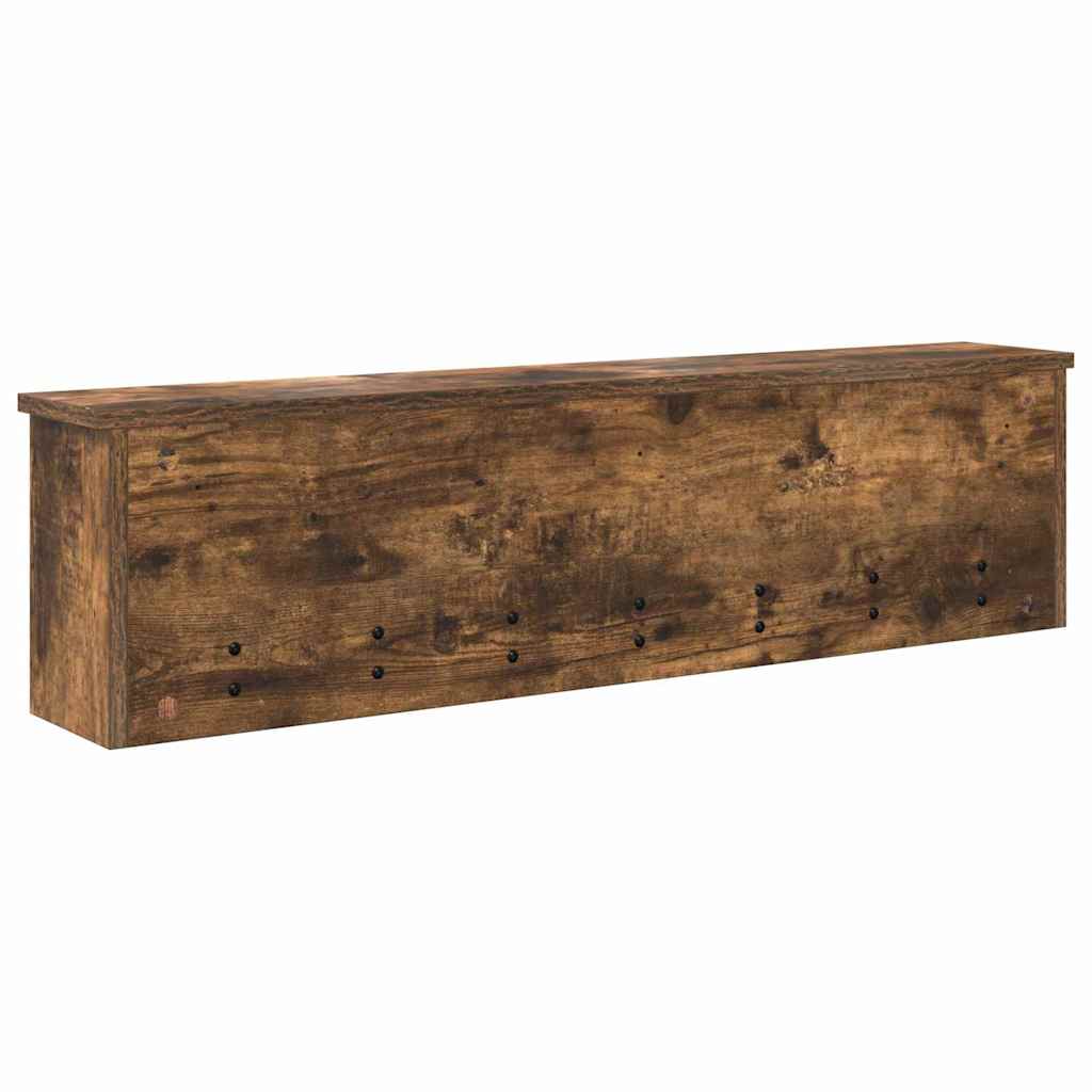 Vægmonteret Jakkeholder Vægmonteret Røget eg 100 x 16 x 26 cm