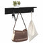 Vægmonteret Jakkeholder Vægmonteret Sort eg 60 x 10,5 x 10,5 cm