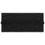 Vægmonteret Jakkeholder Vægmonteret Sort eg 40 x 10,5 x 18 cm