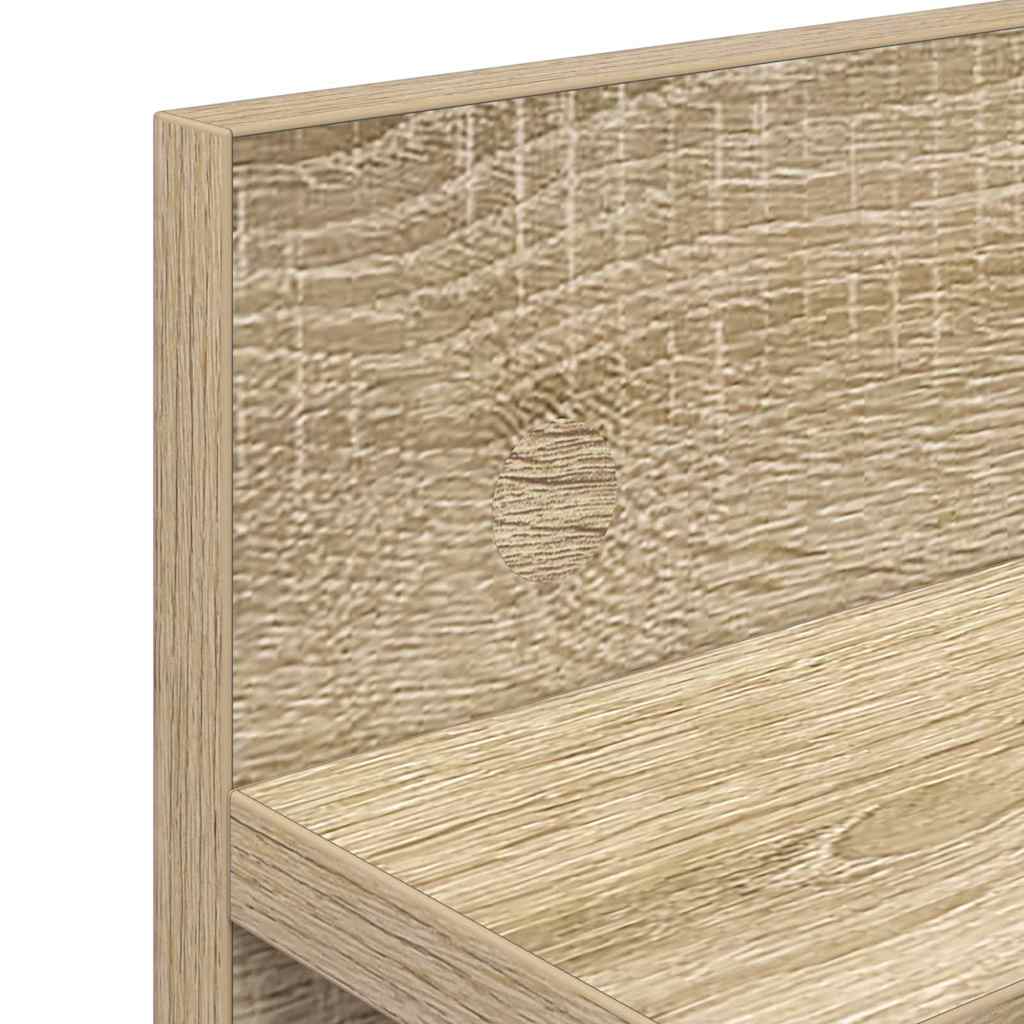 Vægmonteret Jakkeholder Vægmonteret Sonoma eg 40 x 10,5 x 18 cm