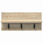 Vægmonteret Jakkeholder Vægmonteret Sonoma eg 40 x 10,5 x 18 cm
