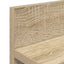 Vægmonteret Jakkeholder Vægmonteret Sonoma eg 60 x 10,5 x 18 cm