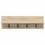 Vægmonteret Jakkeholder Vægmonteret Sonoma eg 60 x 10,5 x 18 cm